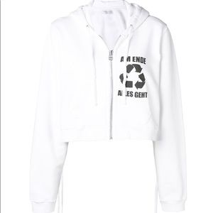 Faith Connexion Cropped Sweatshirt